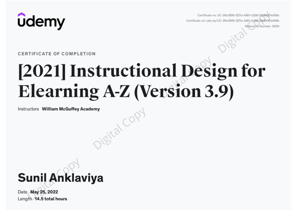 Instructional Design for eLearning A-Z