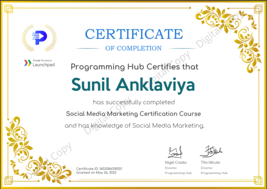 Social Media Marketing